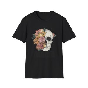 Floral Skull Mama Shirt, Mama Shirt, Mother's Day T-shirt