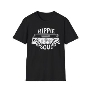 Hippie Soul Shirt , Hippie Bus T-shirt, Love And Peace Tee